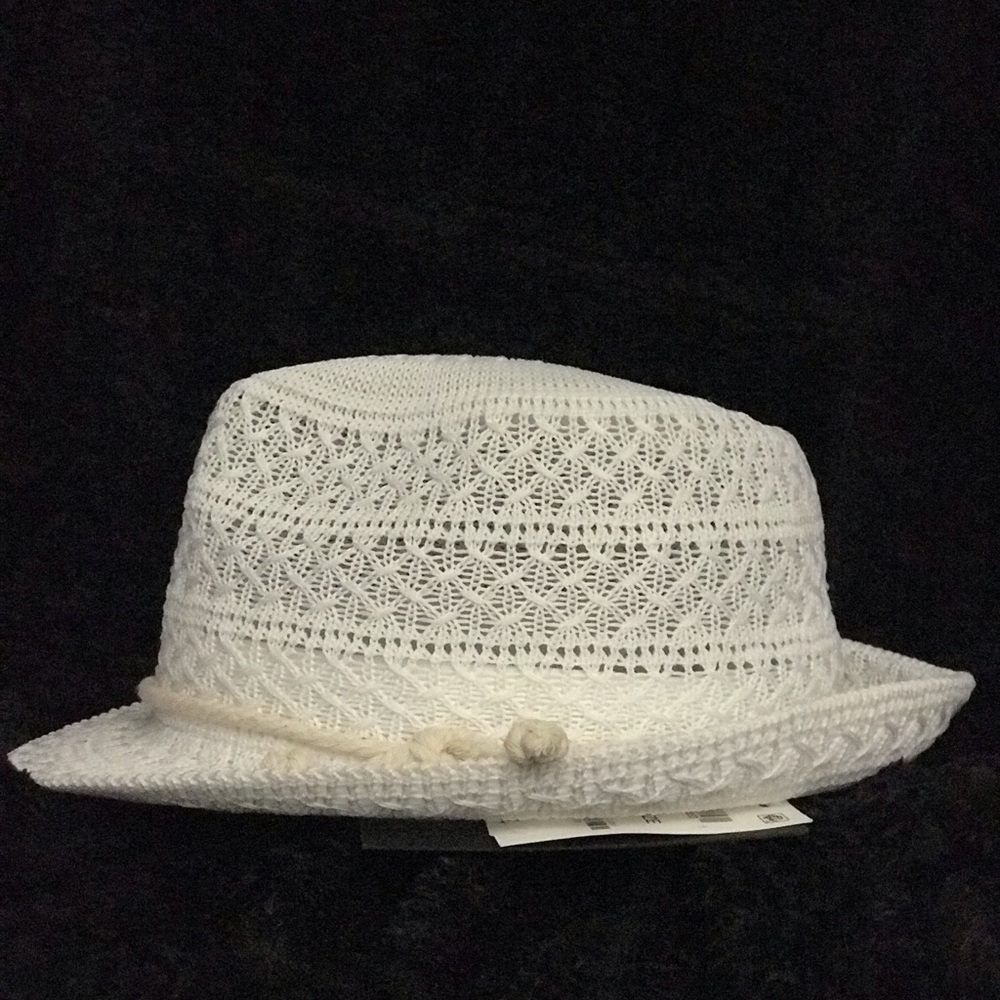 INC Fedora (white) Ladies Spring Hat
